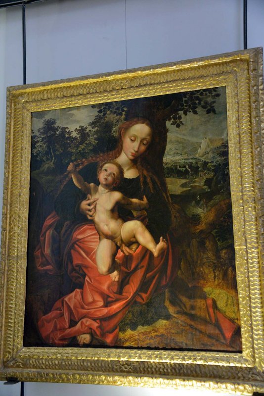 Madonna del Buon Cammino (end 16th century) - Ambito di Van Hemessen - From San Agostino Church, Cagliari - 4254