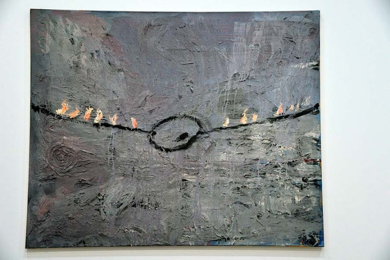 Anselm Kiefer - Palette am Seil (Palette suspendue  une corde), 1977 - 6992