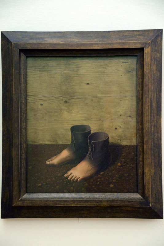 Ren Magritte - Le modle rouge (1935) - 7369