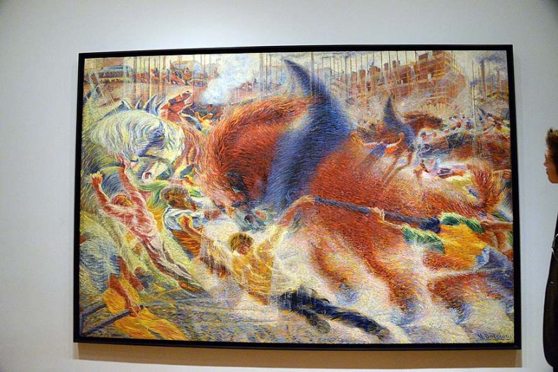 Umberto Boccioni - The City Rises, 1910 - 0745