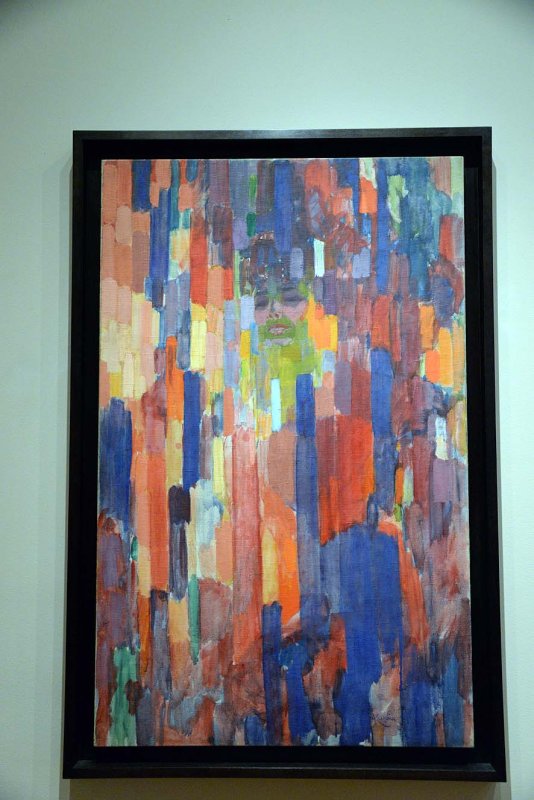 Frantisek Kupka - Mme Kupka among Verticals, 1910-11 - 0767