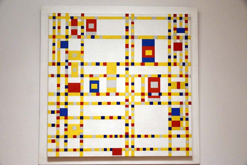 Piet Mondrian - Broadway Boogie Woogie, 1942-43 - 0844