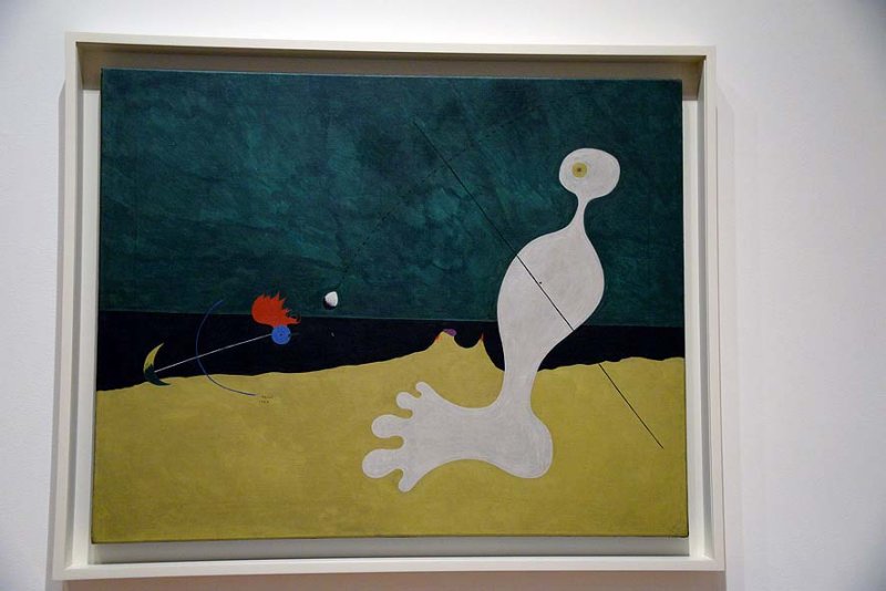 Joan Miro - Person Throwing a Stone at a Bird, 1926 - 0886