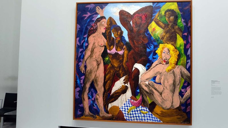 Robert Colescott - Les Demoiselles dAlabama (des nudas), 1985 - 9480