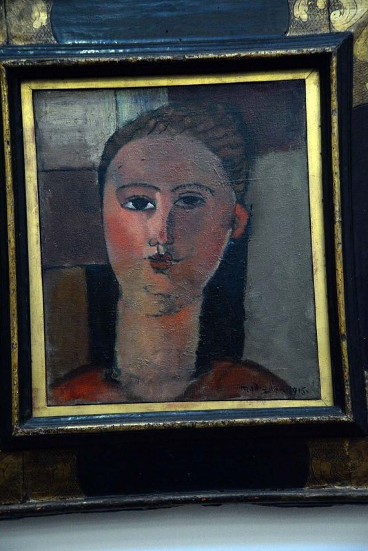 Modigliani - Fille rousse (1915) - 1604