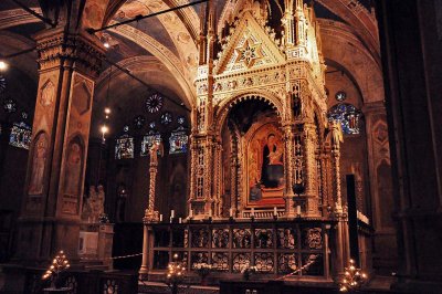 Tabernacle d'Andrea Orcagna et la Madonna delle Grazie de Bernardo Daddi, Orsanmichele - 5115