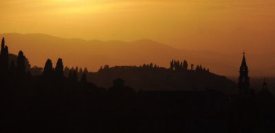 Sunset over Florence - 0074