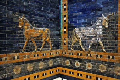 Ishtar Gate of Babylon, Pergamon Museum - 8057