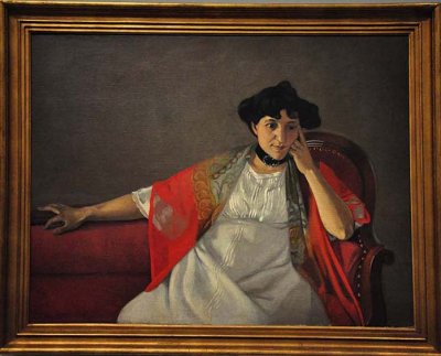 Flix Vallotton - Portrait de Madame Vallotton (1885), Bordeaux, muse des Beaux-Arts - 8402