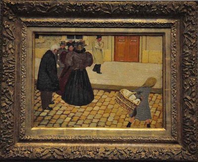 Flix Vallotton - Scne de rue (1895) - 8423