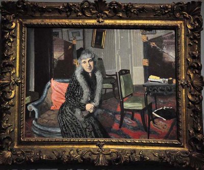 Flix Vallotton - Madame Alexandre Bernheim (1903), muse d'Orsay - 8449