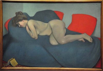 Flix Vallotton - Le sommeil (1908), muse d'art et d'histoire de la ville de Genve  - 8460