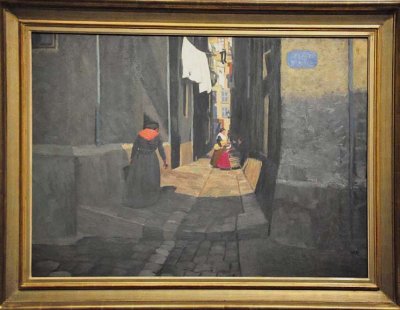 Flix Vallotton - Vieille rue de Marseille (1901), Dallas, the Barrett Collection - 8469