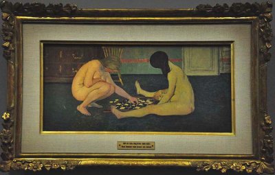 Flix Vallotton -  Femmes nues jouant aux dames (1897), Muse dart et dhistoire de la Ville de Genve  - 8503