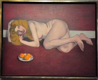 Flix  Vallotton - Femme aux mandarines (1913) - 8510