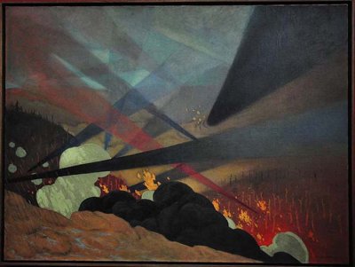 Flix Vallotton - Verdun (1917), muse de lArme, Paris - 8557