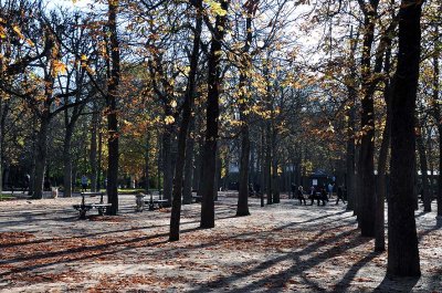 Autumn in Luxembourg gardens - 8636