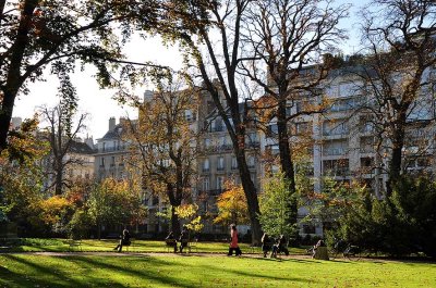 Autumn in Luxembourg gardens - 8669
