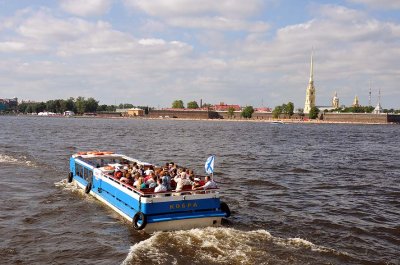 The Neva and Peter and Paul Fortress - 7762