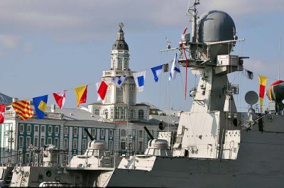 Russian Navy Day in St Petersburg - 7834