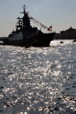 Russian Navy Day in St Petersburg - 7835