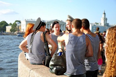 Russian Navy Day in St Petersburg - 7964