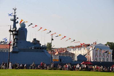 Russian Navy Day in St Petersburg - 8001