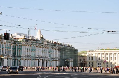 Dvortsovaya square, Winter Palace - Hermitage Museum - 8045