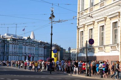 Dvortsovaya square and Nevsky Prospekt - 8053