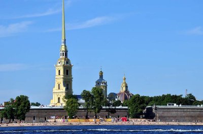 The Neva and Peter and Paul Fortress - 8361