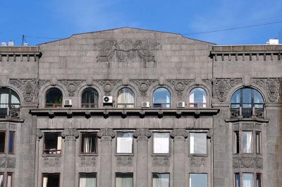 Beautiful facade opposite Alexandrinski Theatre - 8472