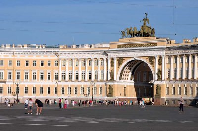 Dvortsovaya square and General Staff Building  - 8948