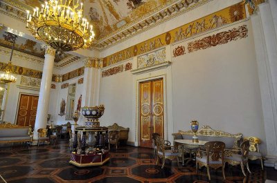 the White room (former musical salon of the palace), Mikhailovsky Palace, Russian Museum - 9219