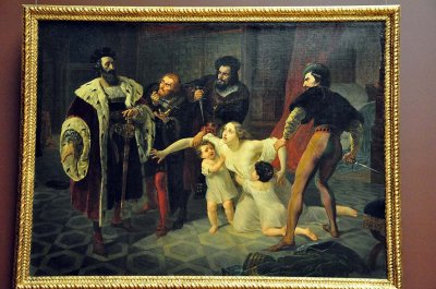 Karl Briullov - Death of Ines de Castro (1834) - 9265