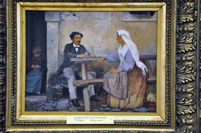 Vasily Vereshchagin (1835-1909) - By the tavern - 9365