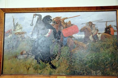 Victor Vasnetsov - Battle between the Scythes and the Slavs (1881) - 9384