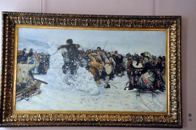 Vasily Surikov - Taking the snow fortress by storm (1891) - 9406