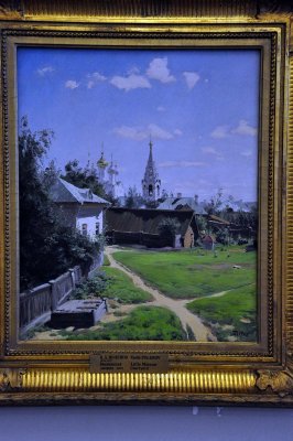 Vasily Polenov - Little Moscow courtyard (1902) - 9445