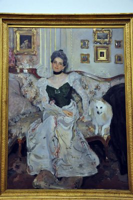 Valentin Serov - Portrait of Princess Zinaida Yusupova (1902) - 9626