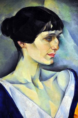 Nathan Altman - Portrait of Anna Akhmatova (1914) - 9664