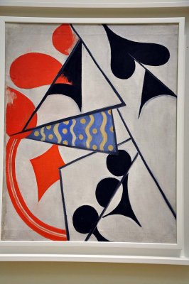 Olga Rozanova - Cards, Four Aces, Simultaneous representation (1913-1914) - 9702