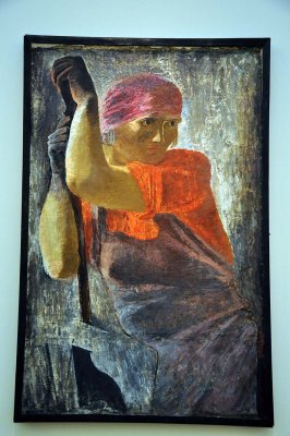 Alexander Samokhvalov - Woman with a file (1929) - 9775