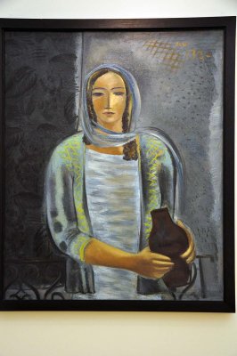 Alexander Shevchenko - Woman in green (1932) - 9793