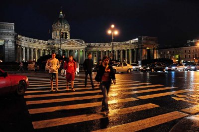 Kazan Cathedral and Nevsky Prospekt - 0322