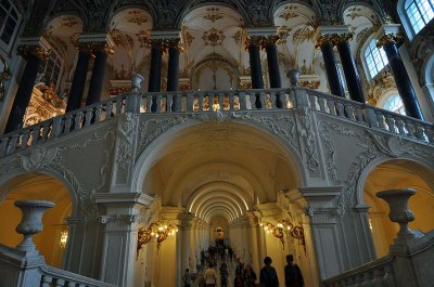 Jordan staircase - Winter Palace - Hermitage Museum - 0358