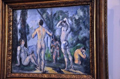 Paul Cezanne - Bathers (1890-1891)  - Hidden treasures revealed exhibition, Hermitage Museum - 0669