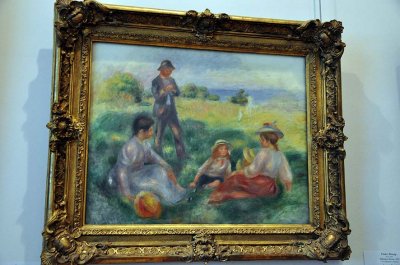 Auguste Renoir - Party in the country at Berneval (1898) - Hidden treasures revealed exhibition, Hermitage Museum - 0673