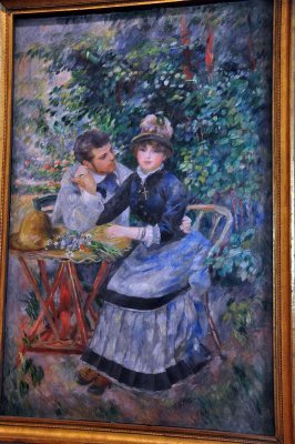 Auguste Renoir - In the garden  - Hidden treasures revealed exhibition, Hermitage Museum - 0680