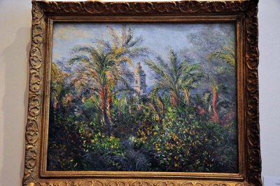 Claude Monet - Garden in Bordighera, Impression of morning (1884)  - Hidden treasures revealed, Hermitage Museum - 0684