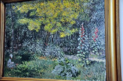 Claude Monet - Le jardin (1876)  - Hidden treasures revealed exhibition, Hermitage Museum - 0687